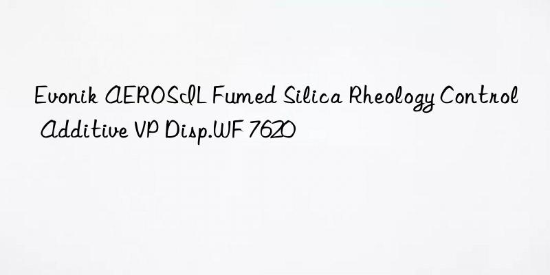 Evonik AEROSIL Fumed Silica Rheology Control Additive VP Disp.WF 7620