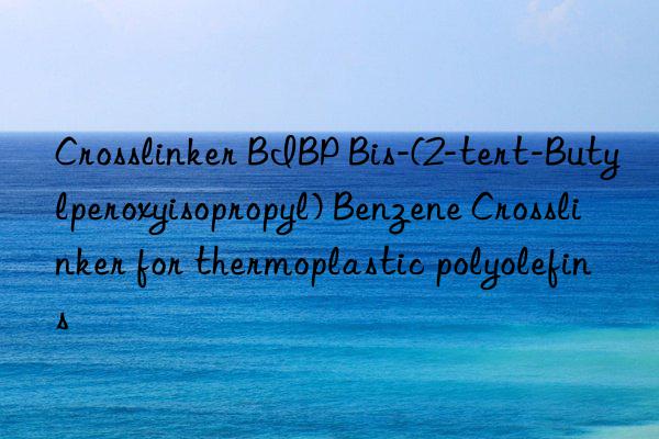 Crosslinker BIBP Bis-(2-tert-Butylperoxyisopropyl) Benzene Crosslinker for thermoplastic polyolefins