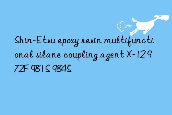 Shin-Etsu epoxy resin multifunctional silane coupling agent X-12 972F 981S 984S