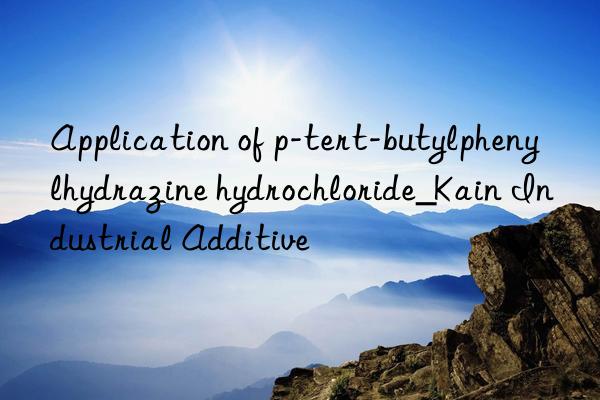 Application of p-tert-butylphenylhydrazine hydrochloride_Kain Industrial Additive