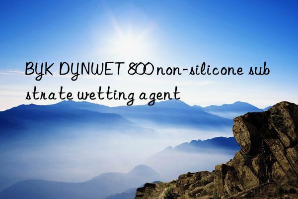 BYK DYNWET 800 non-silicone substrate wetting agent