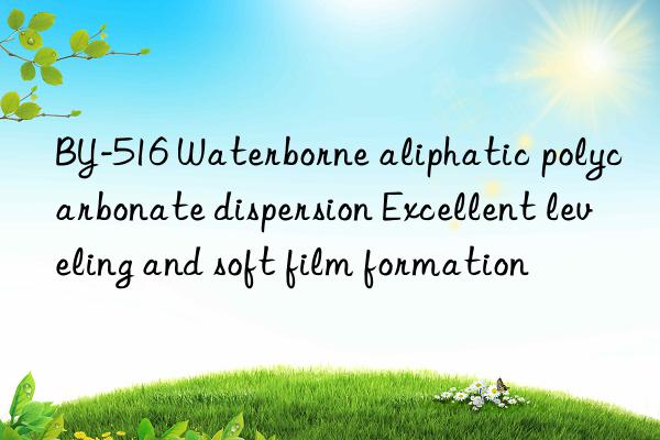 BY-516 Waterborne aliphatic polycarbonate dispersion Excellent leveling and soft film formation