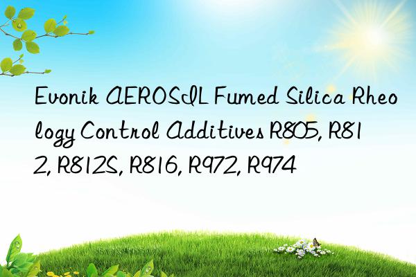 Evonik AEROSIL Fumed Silica Rheology Control Additives R805, R812, R812S, R816, R972, R974