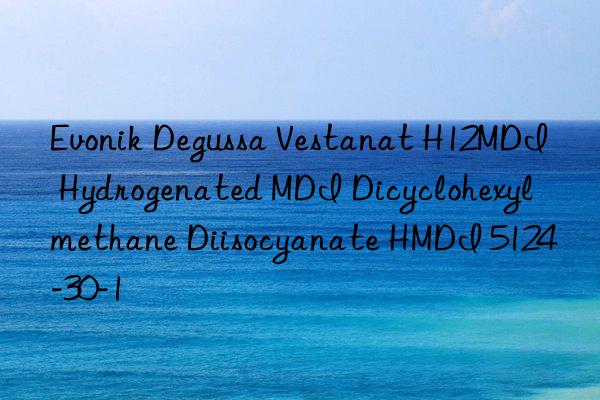 Evonik Degussa Vestanat H12MDI Hydrogenated MDI Dicyclohexylmethane Diisocyanate HMDI 5124-30-1