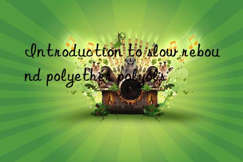 Introduction to slow rebound polyether polyols