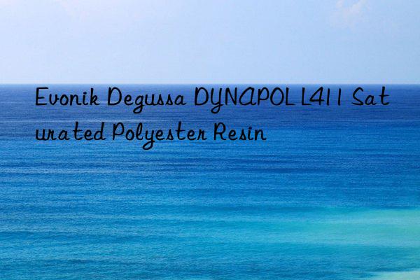 Evonik Degussa DYNAPOL L411 Saturated Polyester Resin