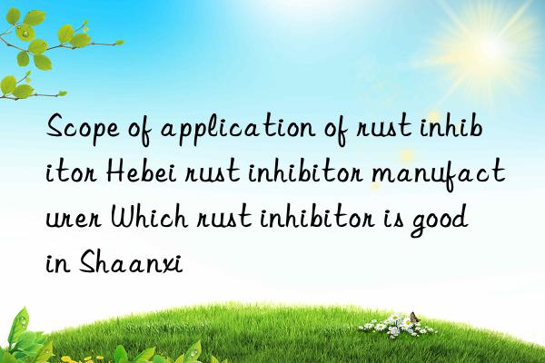 Scope of application of rust inhibitor Hebei rust inhibitor manufacturer Which rust inhibitor is good in Shaanxi