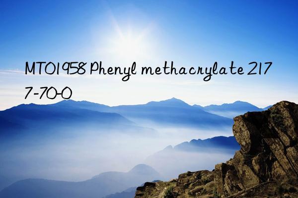 MT01958 Phenyl methacrylate 2177-70-0