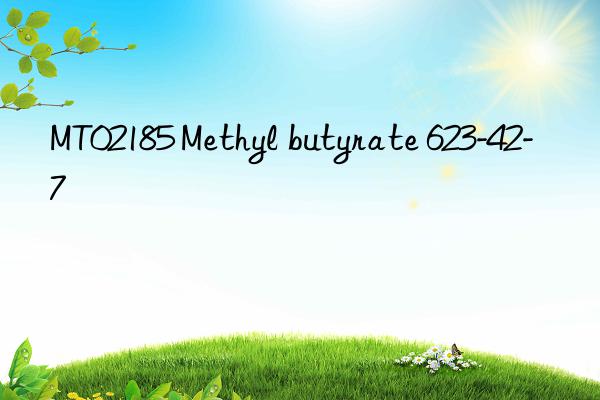 MT02185 Methyl butyrate 623-42-7