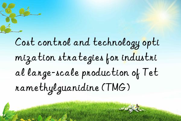 Cost control and technology optimization strategies for industrial large-scale production of Tetramethylguanidine (TMG)