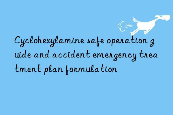 Cyclohexylamine safe operation guide and accident emergency treatment plan formulation