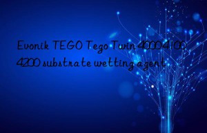 Evonik TEGO Tego Twin 4000 4100 4200 substrate wetting agent