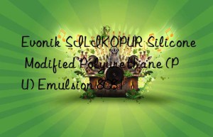 Evonik SILIKOPUR Silicone Modified Polyurethane (PU) Emulsion 8081