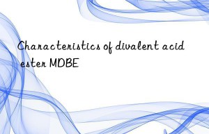 Characteristics of divalent acid ester MDBE