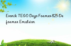 Evonik TEGO Dego Foamex 825 Defoamer Emulsion