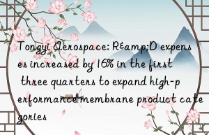 Tongyi Aerospace: R&D expenses increased by 16% in the first three quarters to expand high-performance membrane product categories