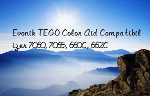 Evonik TEGO Color Aid Compatibilizer 7060, 7065, 660C, 662C