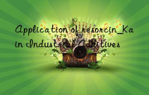 Application of resorcin_Kain Industrial Additives