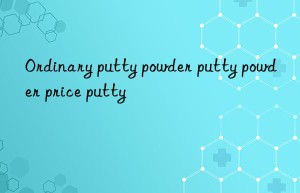 Ordinary putty powder putty powder price putty