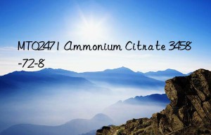 MT02471 Ammonium Citrate 3458-72-8