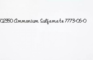 MT02350 Ammonium Sulfamate 7773-06-0