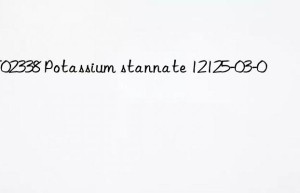 MT02338 Potassium stannate 12125-03-0