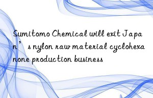 Sumitomo Chemical will exit Japan’s nylon raw material cyclohexanone production business