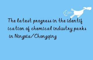 The latest progress in the identification of chemical industry parks in Ningxia/Chongqing