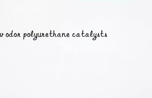 Low odor polyurethane catalysts