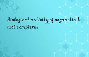 Biological activity of organotin thiol complexes