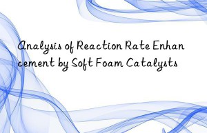 Analysis of Reaction Rate Enhancement by Soft Foam Catalysts