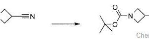 Preparation of 3-acetonitrilecyclobutylamine hydrochloride-3