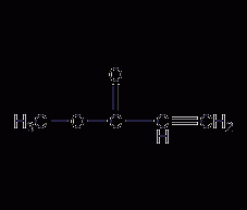 Methyl acrylate structural formula