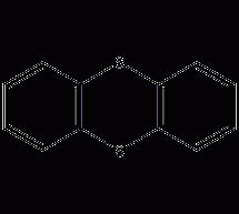 Thianthrene structural formula