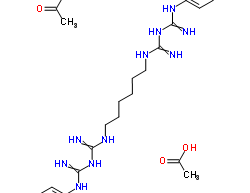 Chlorhexidine acetate