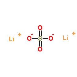 Anhydrous lithium sulfate