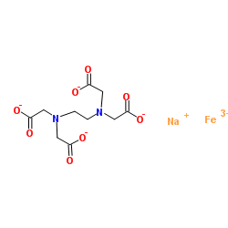 Sodium iron ethylenediaminetetraacetate