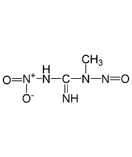 1-Methyl-3-nitro-1-guanidine nitrite structural formula