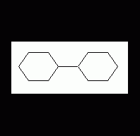 Bicyclohexylane structural formula