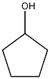 Cyclopentanol structural formula