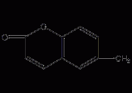 6-methylcoumarin structural formula