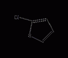 2-Chlorothiophene Structural Formula