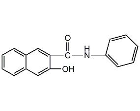 N-(3-hydroxy-2-naphthoyl)aniline structural formula