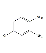 4-chloro-1,2-phenylenediamine structural formula