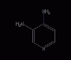 3,4-diaminopyridine structural formula