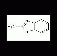 2-Methylbenzoxazole Structural Formula