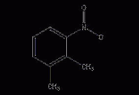 2,3-dimethylnitrobenzene structural formula