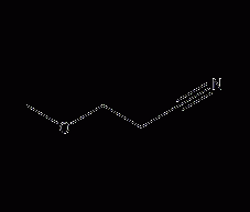 3-methoxypropionitrile structural formula