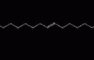 Structural formula of elaidic acid