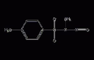 N-methyl-N-nitroso-p-toluenesulfonamide structural formula